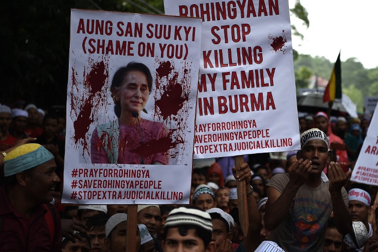 Myanmar: per l'etnia musulmana dei Rohingya sembra non esserci pace. (fonte immagine: AFP PHOTO / MANAN VATSYAYANA)
