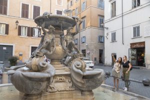 X City Tours Roma Trastevere fontana delle tartarughe