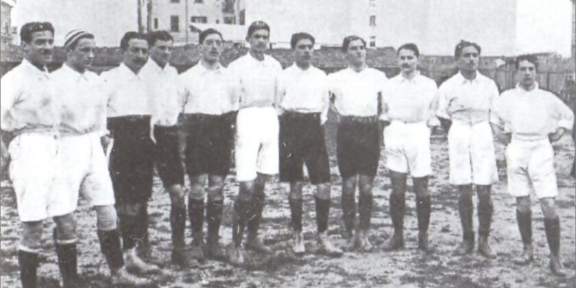 La prima formazione della Nazionale Italiana