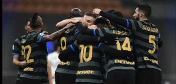 Esultanza Inter al gol di Lukaku