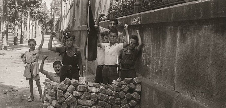 fotografie mostra guerra civile spagnola