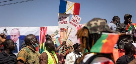 proteste africa burkina faso contro francia e pro russia